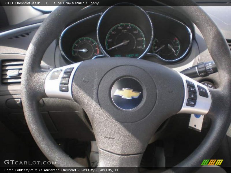 Taupe Gray Metallic / Ebony 2011 Chevrolet Malibu LT
