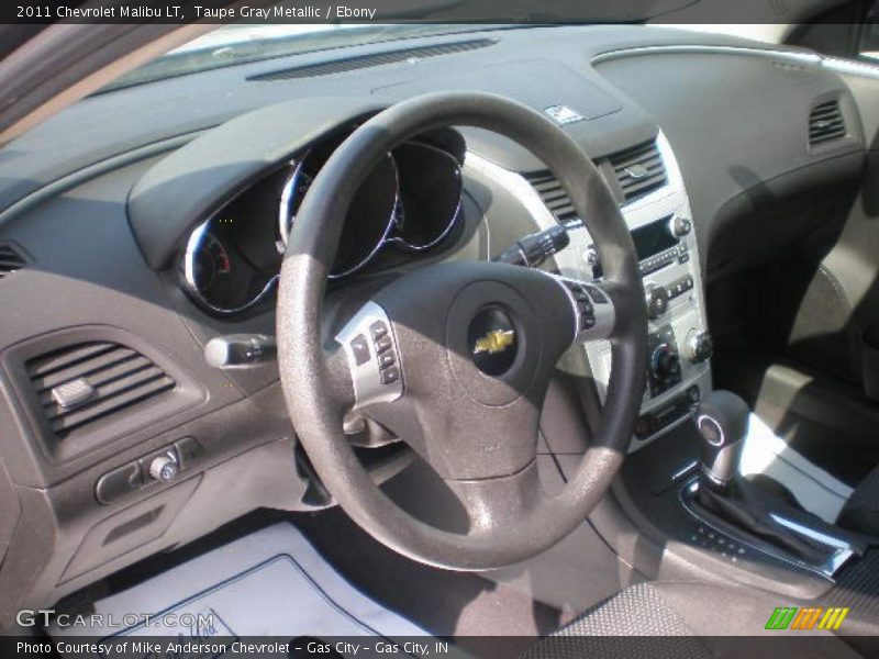 Taupe Gray Metallic / Ebony 2011 Chevrolet Malibu LT