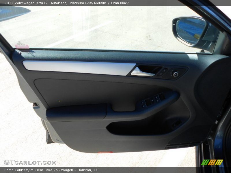 Platinum Gray Metallic / Titan Black 2013 Volkswagen Jetta GLI Autobahn