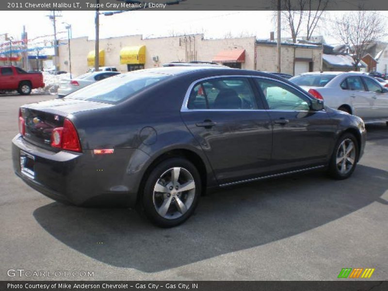 Taupe Gray Metallic / Ebony 2011 Chevrolet Malibu LT
