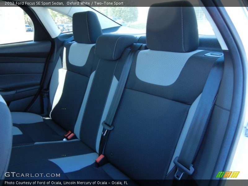 Oxford White / Two-Tone Sport 2012 Ford Focus SE Sport Sedan