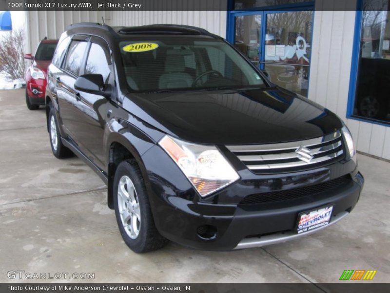 Jet Black / Grey 2008 Suzuki XL7 Luxury AWD