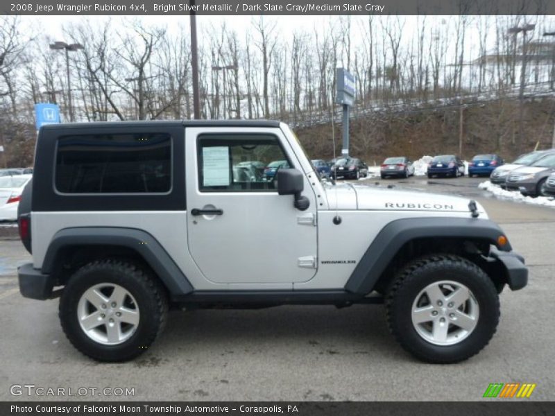  2008 Wrangler Rubicon 4x4 Bright Silver Metallic