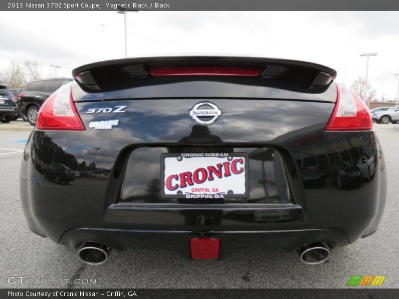 Magnetic Black / Black 2013 Nissan 370Z Sport Coupe