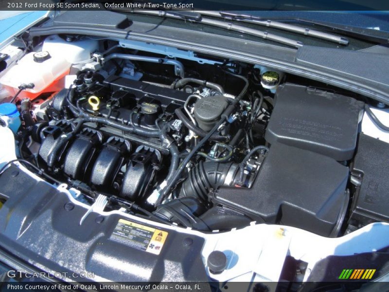 Oxford White / Two-Tone Sport 2012 Ford Focus SE Sport Sedan