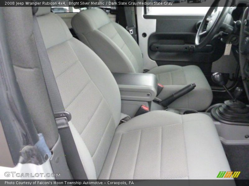  2008 Wrangler Rubicon 4x4 Dark Slate Gray/Medium Slate Gray Interior