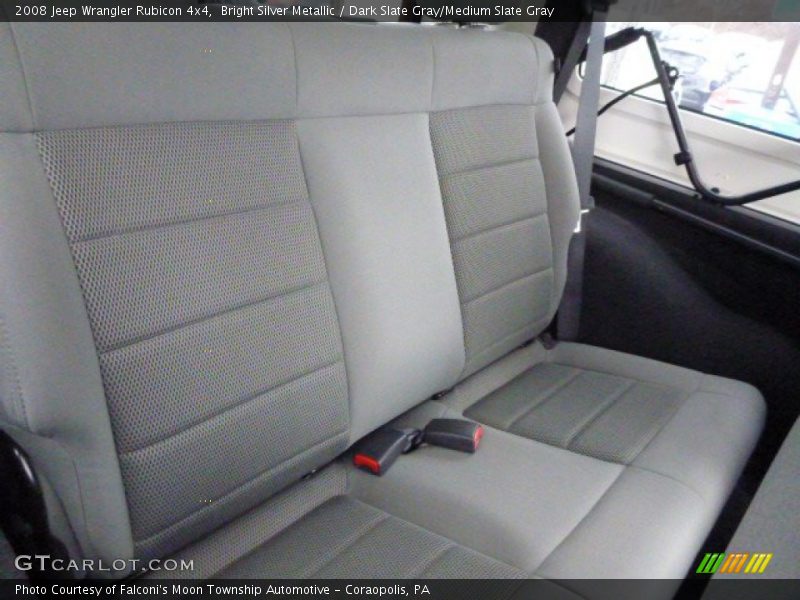 Bright Silver Metallic / Dark Slate Gray/Medium Slate Gray 2008 Jeep Wrangler Rubicon 4x4