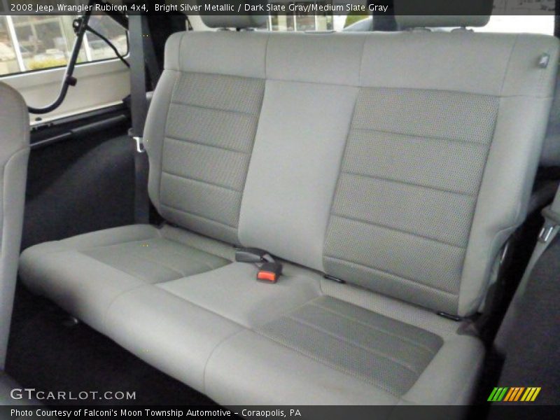 Rear Seat of 2008 Wrangler Rubicon 4x4