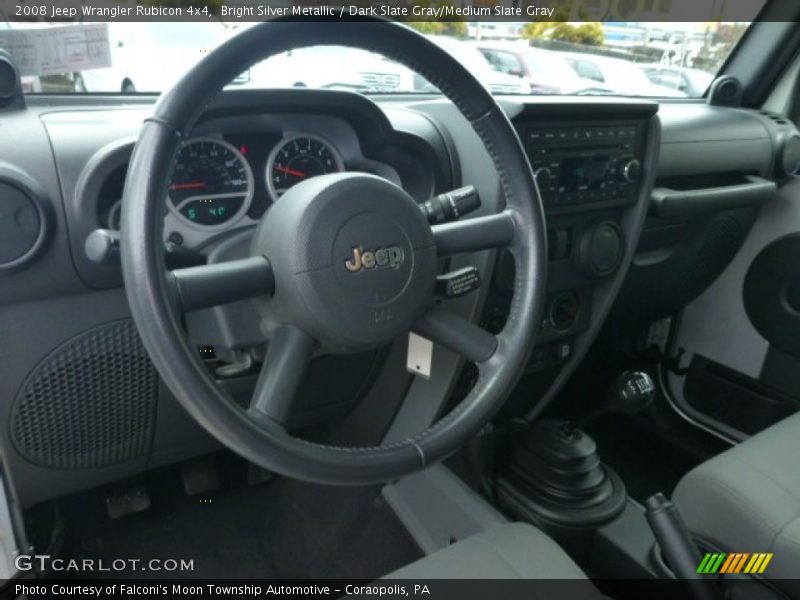  2008 Wrangler Rubicon 4x4 Steering Wheel