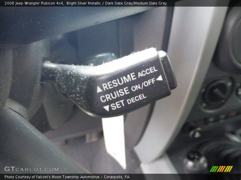 Bright Silver Metallic / Dark Slate Gray/Medium Slate Gray 2008 Jeep Wrangler Rubicon 4x4