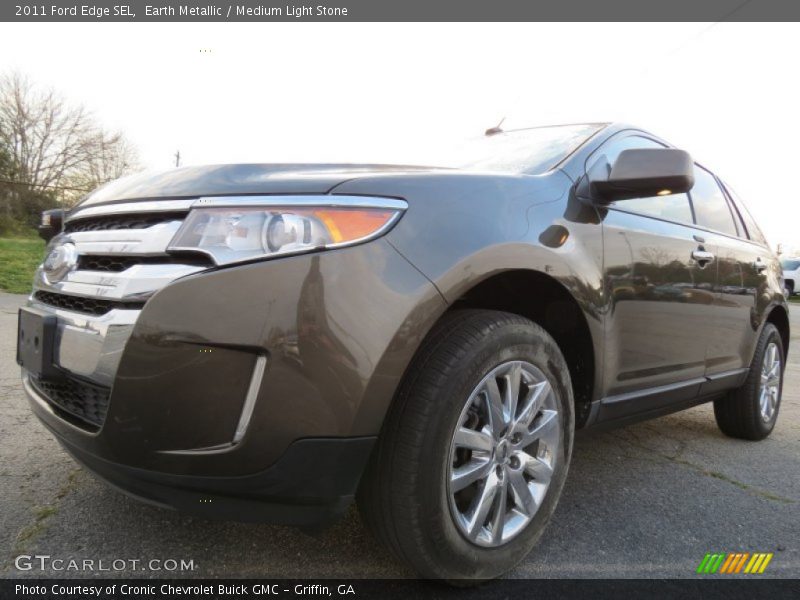 Earth Metallic / Medium Light Stone 2011 Ford Edge SEL