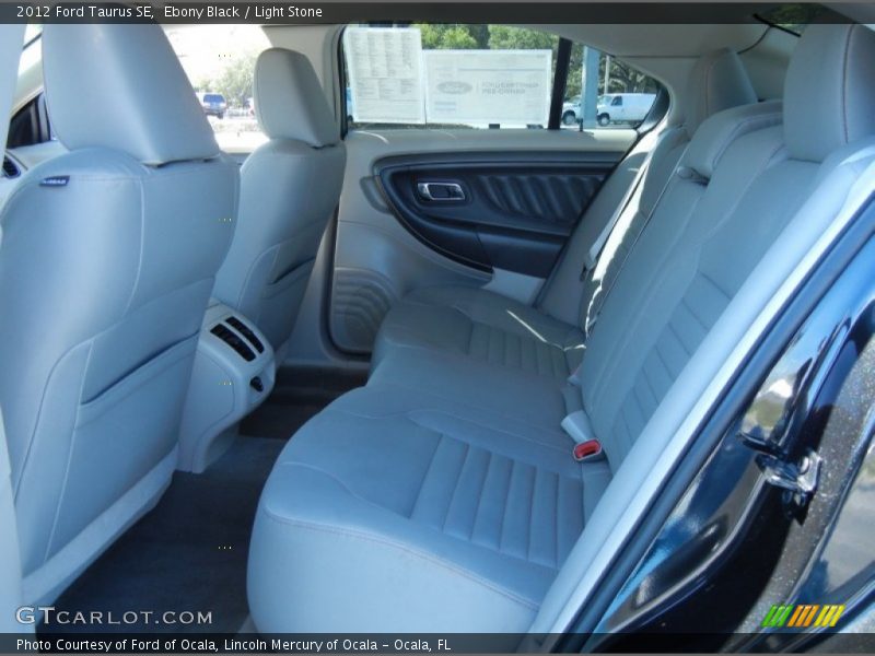 Ebony Black / Light Stone 2012 Ford Taurus SE