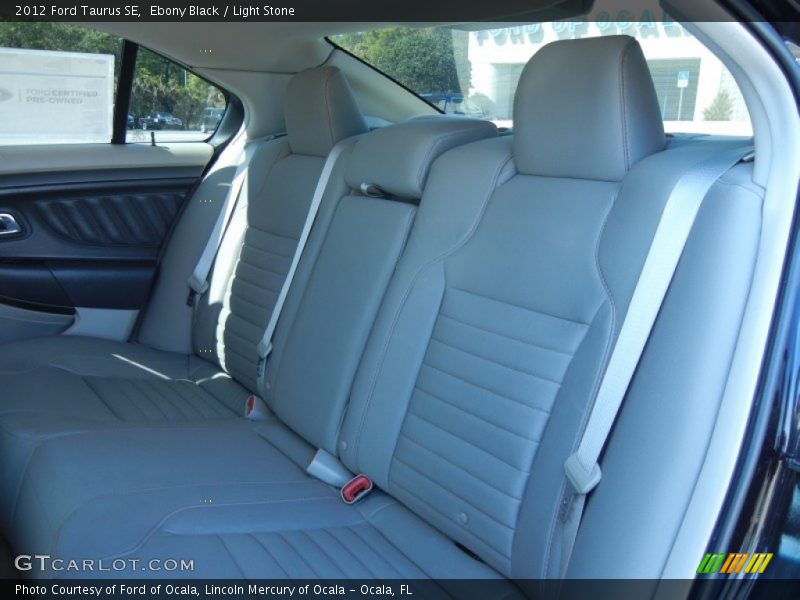 Ebony Black / Light Stone 2012 Ford Taurus SE
