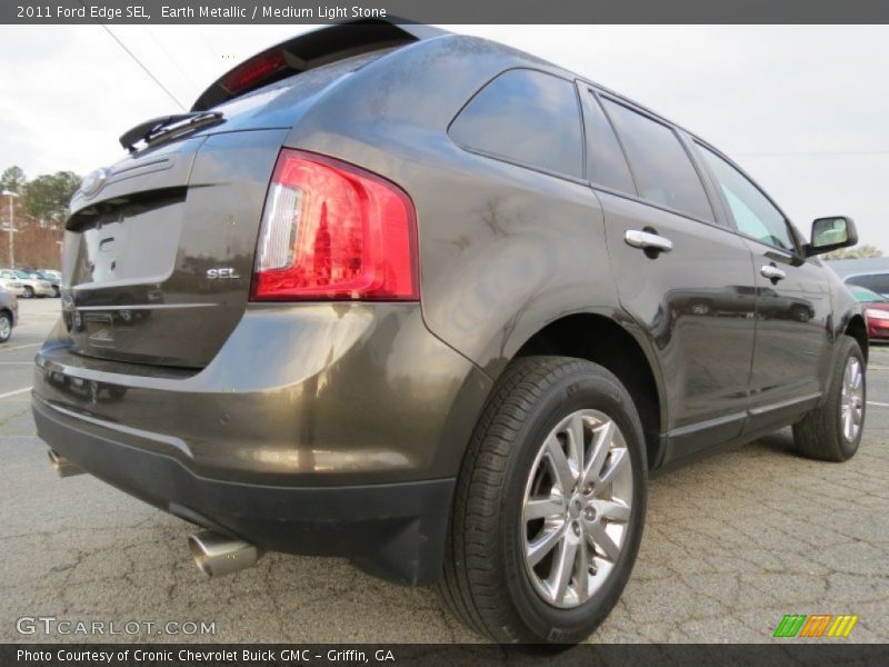 Earth Metallic / Medium Light Stone 2011 Ford Edge SEL