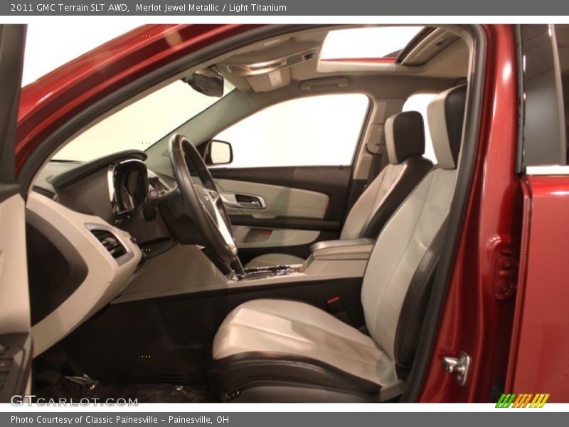Merlot Jewel Metallic / Light Titanium 2011 GMC Terrain SLT AWD