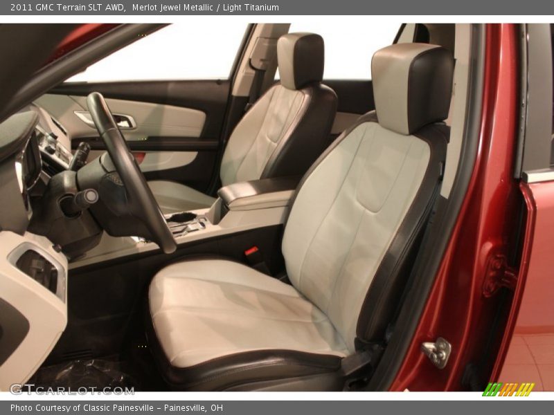 Merlot Jewel Metallic / Light Titanium 2011 GMC Terrain SLT AWD