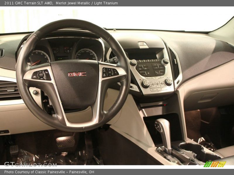 Merlot Jewel Metallic / Light Titanium 2011 GMC Terrain SLT AWD