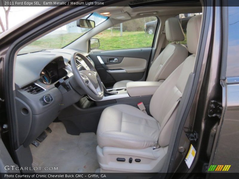 Front Seat of 2011 Edge SEL