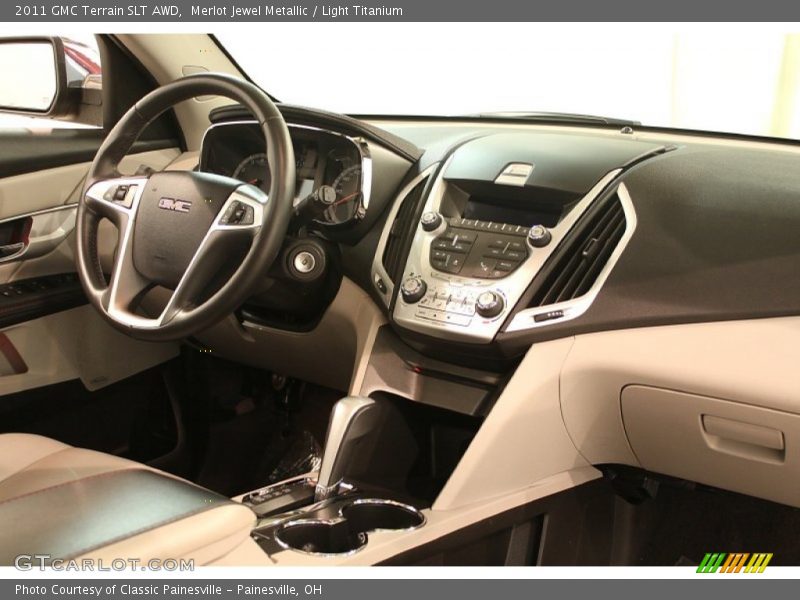 Merlot Jewel Metallic / Light Titanium 2011 GMC Terrain SLT AWD