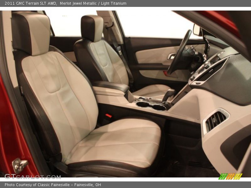 Merlot Jewel Metallic / Light Titanium 2011 GMC Terrain SLT AWD