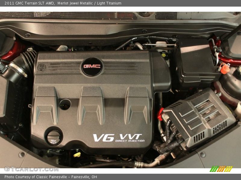 Merlot Jewel Metallic / Light Titanium 2011 GMC Terrain SLT AWD