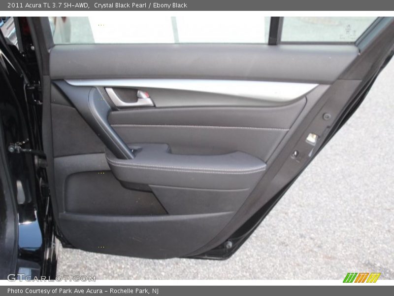 Crystal Black Pearl / Ebony Black 2011 Acura TL 3.7 SH-AWD