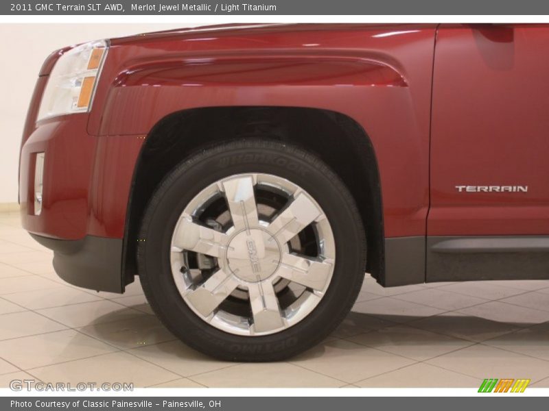 Merlot Jewel Metallic / Light Titanium 2011 GMC Terrain SLT AWD
