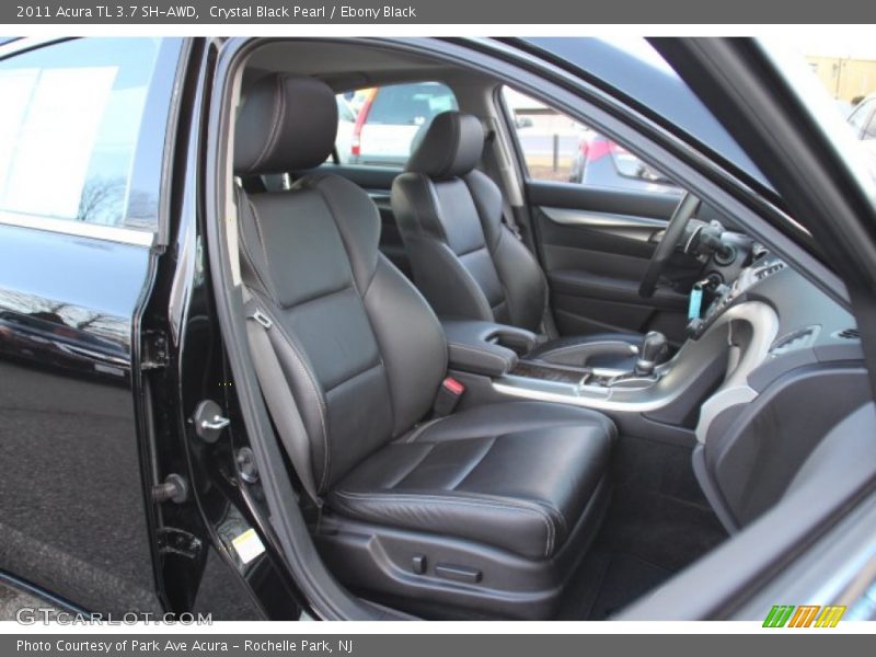 Crystal Black Pearl / Ebony Black 2011 Acura TL 3.7 SH-AWD