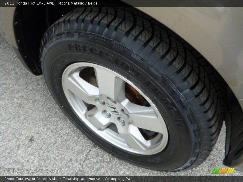 Mocha Metallic / Beige 2011 Honda Pilot EX-L 4WD