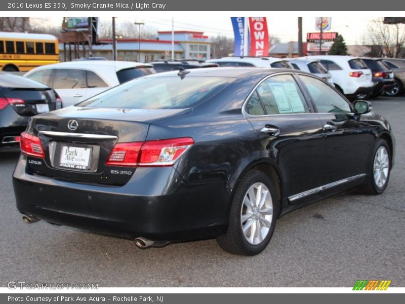 Smoky Granite Mica / Light Gray 2010 Lexus ES 350