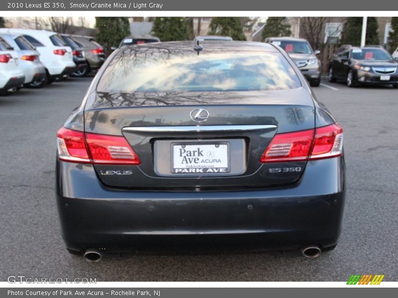 Smoky Granite Mica / Light Gray 2010 Lexus ES 350