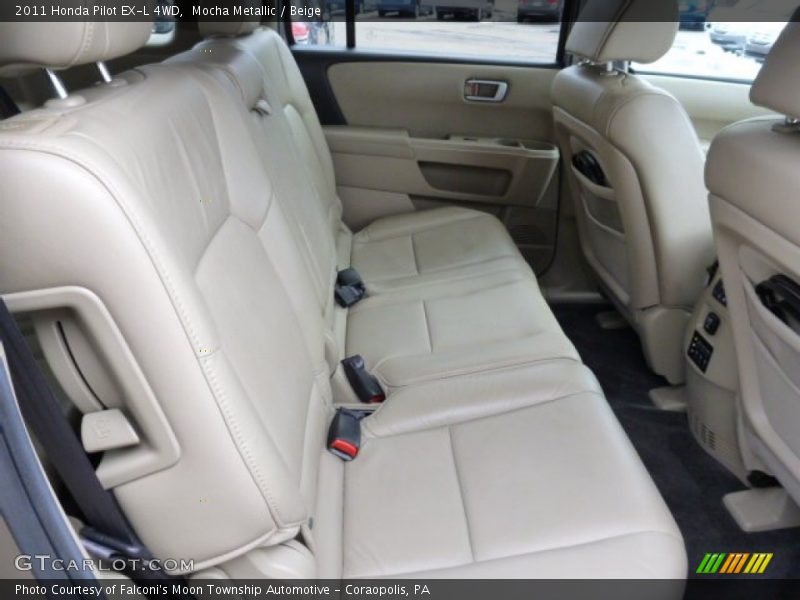 Mocha Metallic / Beige 2011 Honda Pilot EX-L 4WD