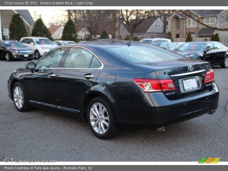 Smoky Granite Mica / Light Gray 2010 Lexus ES 350