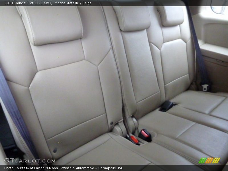 Mocha Metallic / Beige 2011 Honda Pilot EX-L 4WD