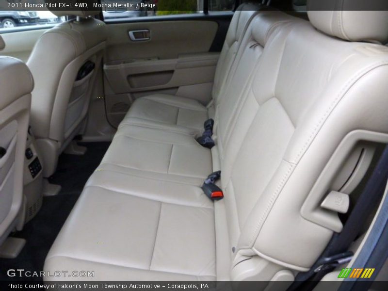 Mocha Metallic / Beige 2011 Honda Pilot EX-L 4WD