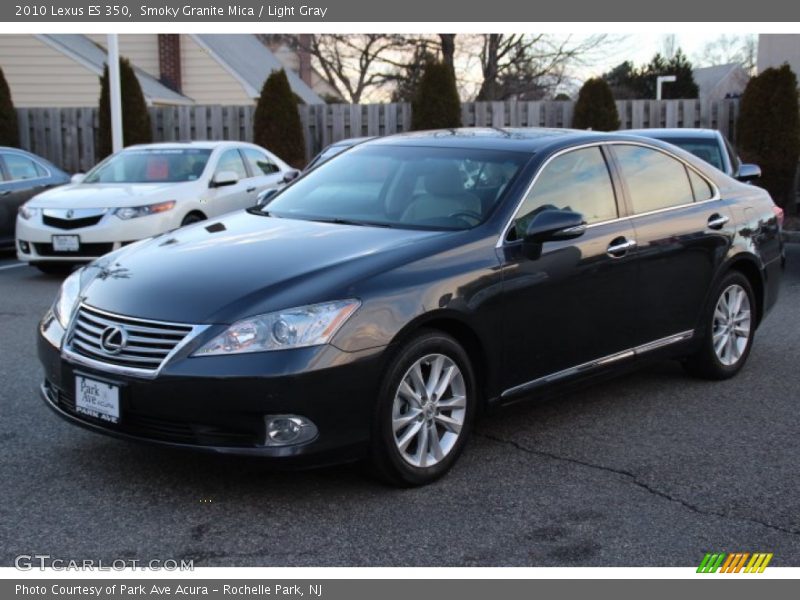 Smoky Granite Mica / Light Gray 2010 Lexus ES 350