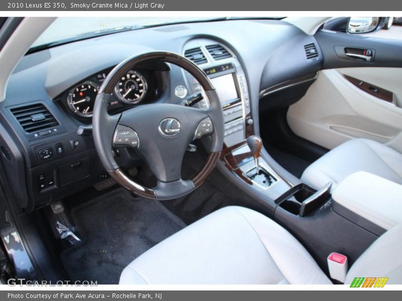 Smoky Granite Mica / Light Gray 2010 Lexus ES 350