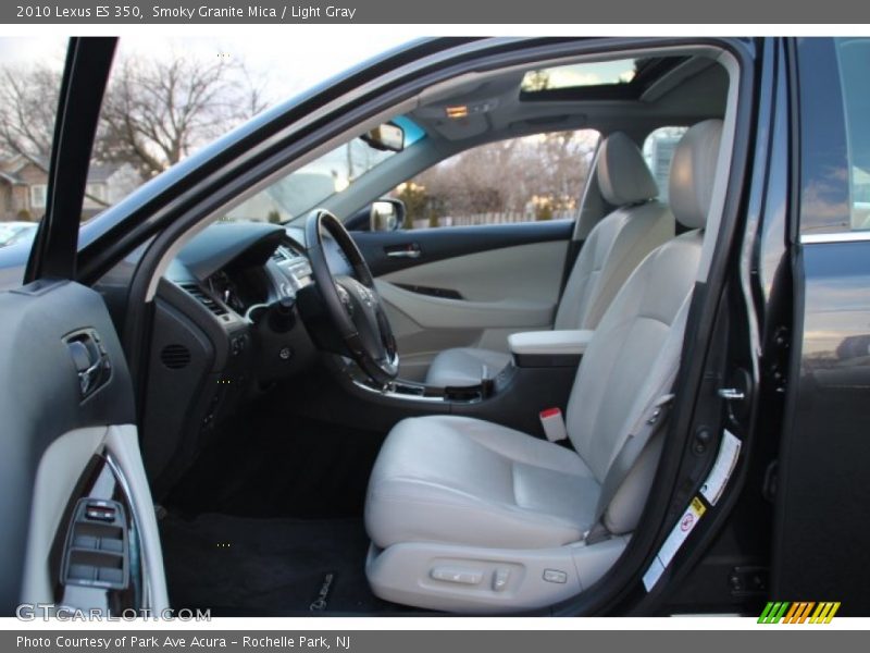Smoky Granite Mica / Light Gray 2010 Lexus ES 350