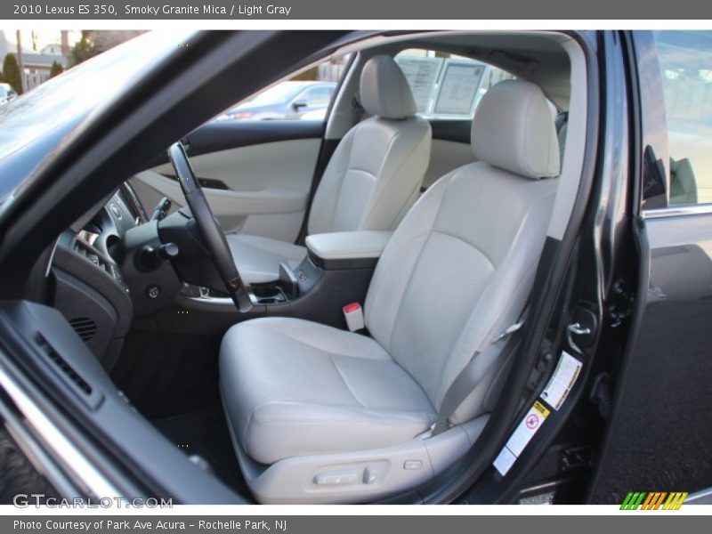 Smoky Granite Mica / Light Gray 2010 Lexus ES 350