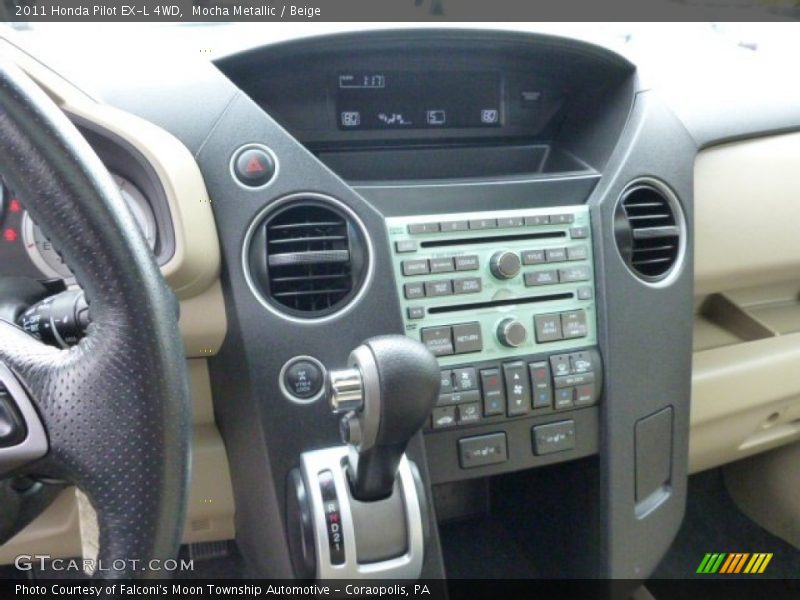 Mocha Metallic / Beige 2011 Honda Pilot EX-L 4WD