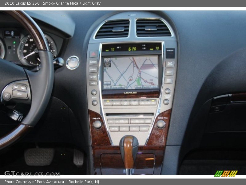 Smoky Granite Mica / Light Gray 2010 Lexus ES 350