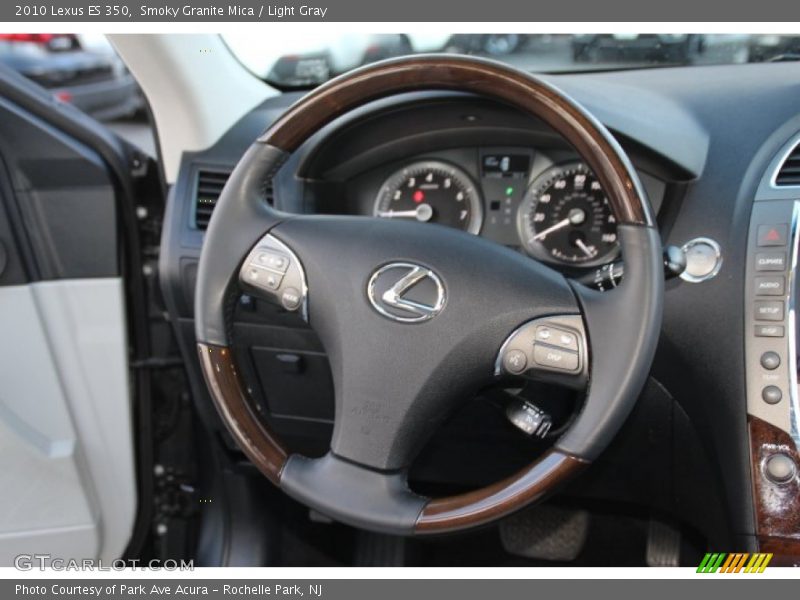 Smoky Granite Mica / Light Gray 2010 Lexus ES 350