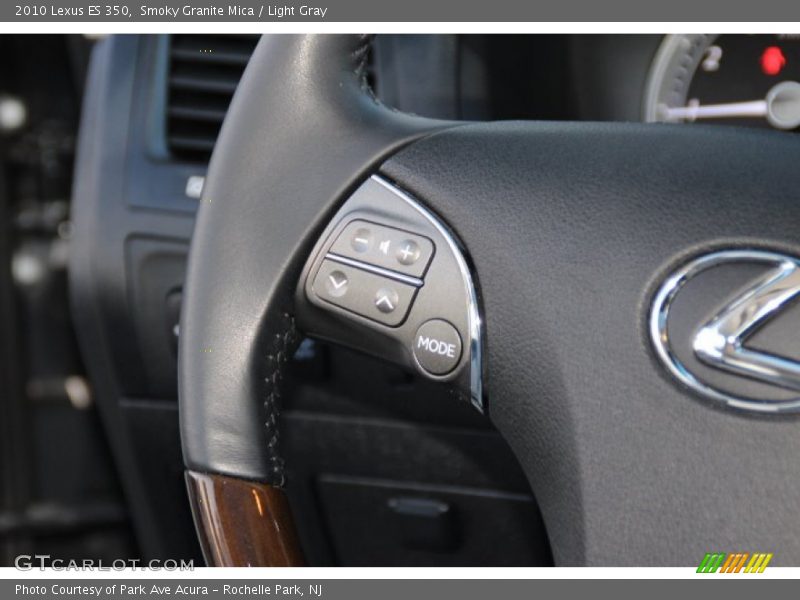Smoky Granite Mica / Light Gray 2010 Lexus ES 350