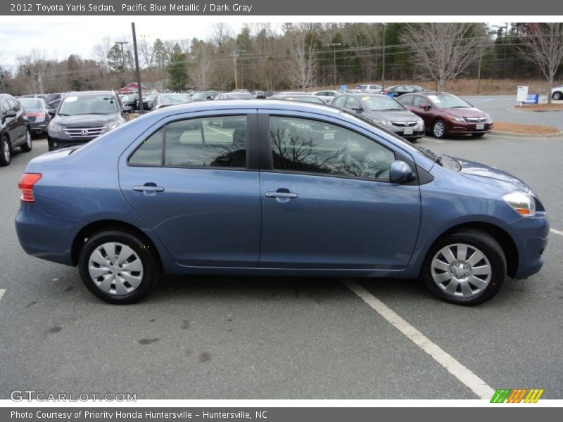  2012 Yaris Sedan Pacific Blue Metallic