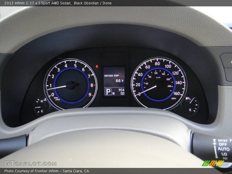  2013 G 37 x S Sport AWD Sedan 37 x S Sport AWD Sedan Gauges