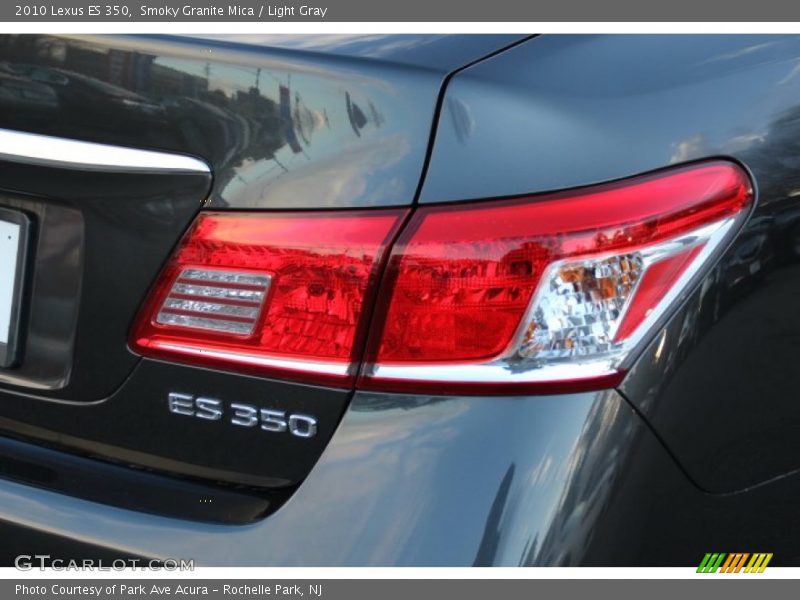 Smoky Granite Mica / Light Gray 2010 Lexus ES 350