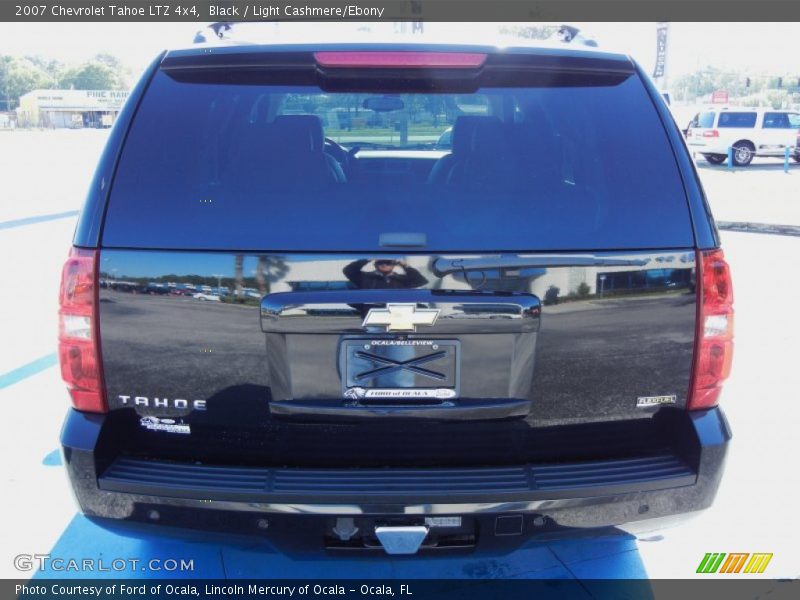 Black / Light Cashmere/Ebony 2007 Chevrolet Tahoe LTZ 4x4