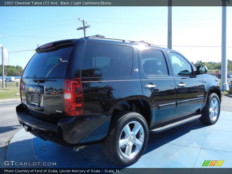 Black / Light Cashmere/Ebony 2007 Chevrolet Tahoe LTZ 4x4
