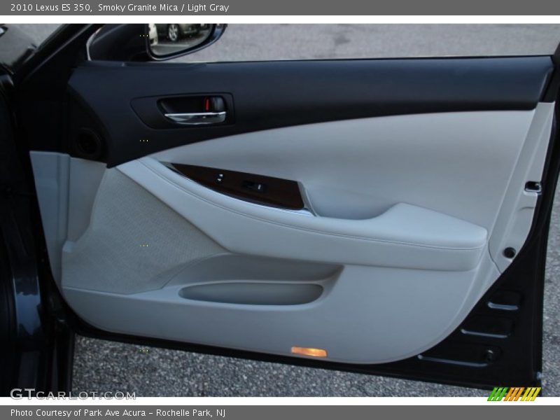 Smoky Granite Mica / Light Gray 2010 Lexus ES 350