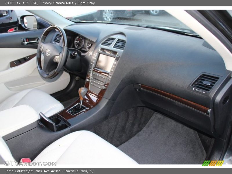 Smoky Granite Mica / Light Gray 2010 Lexus ES 350